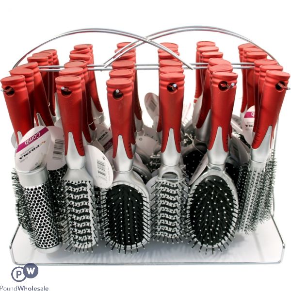 Prima 6 Assorted Hair Brushes