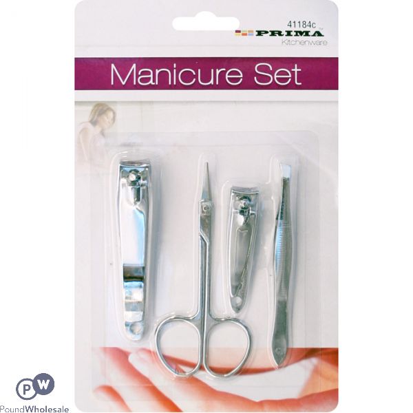 PRIMA MANICURE SET 4PC