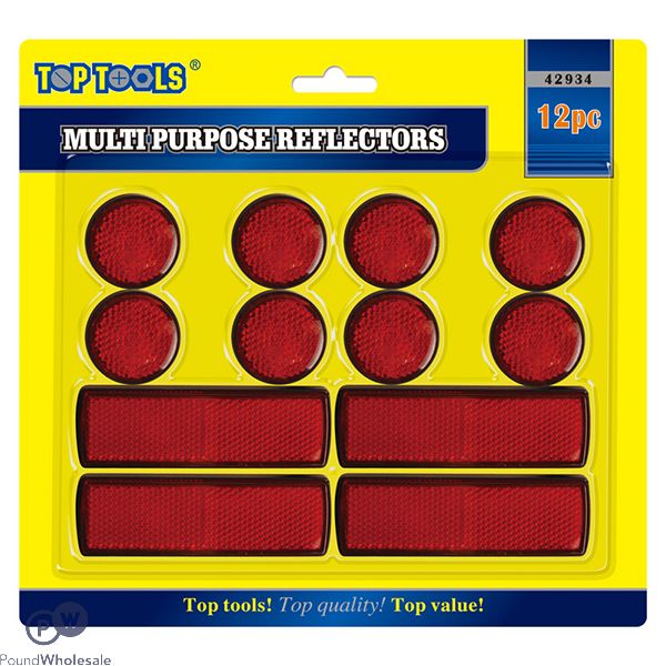 Top Tools Multi Purpose Reflectors 12pc