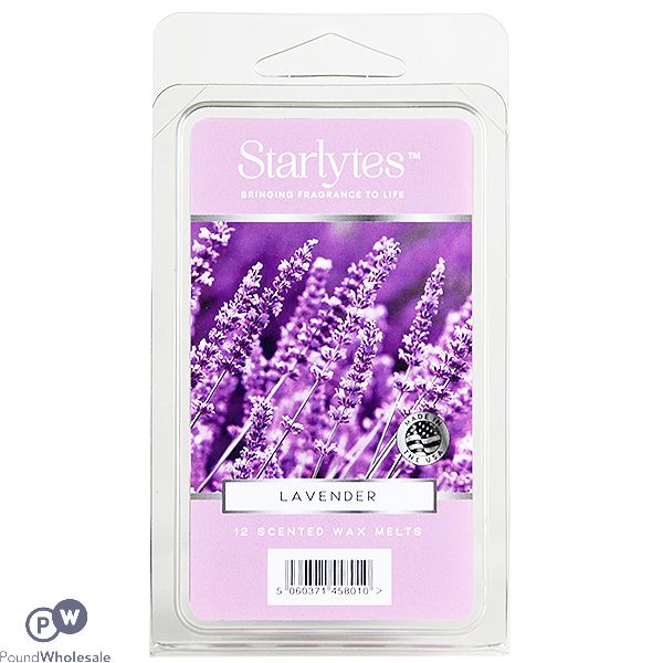 Starlytes Lavender 12 Scented Wax Melts