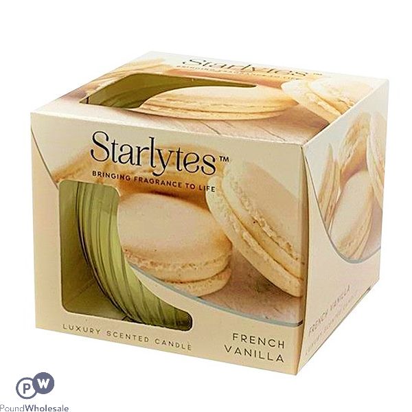 Starlytes French Vanilla Luxury Scented Candle 85g