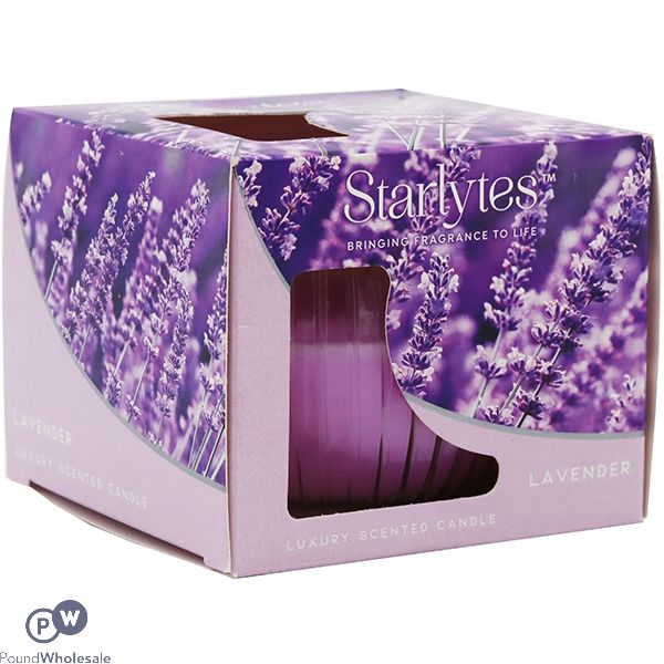 Starlytes Lavender Luxury Scented Candle