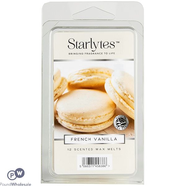 Starlytes Scented Wax Melts French Vanilla 12pc