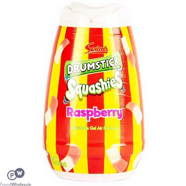 Swizzels Drumstick Squashies Raspberry Gel Air Freshener
