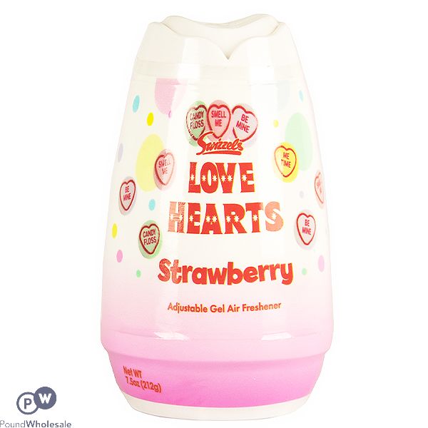 Swizzels Love Hearts Strawberry Gel Air Freshener