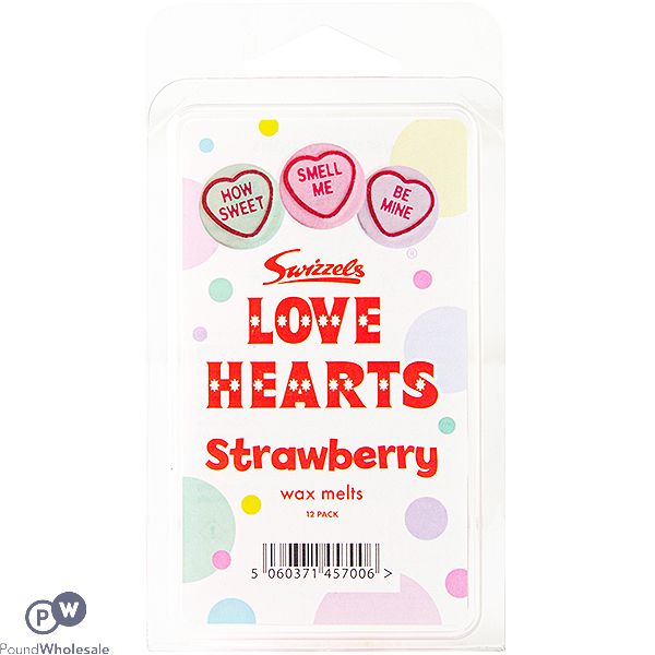 Swizzels Love Hearts Wax Melts 12 Pack