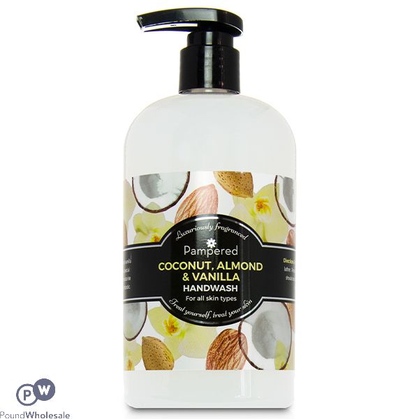 Pampered Coconut, Almond & Vanilla Fragrance Handwash 500ml