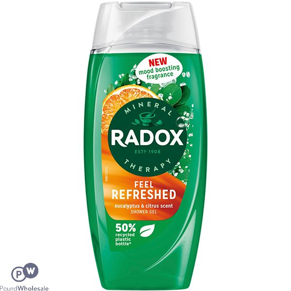 Radox Mineral Therapy Eucalyptus & Citrus Scent Feel Refreshed Shower Gel 255ml