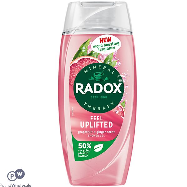 Radox Mineral Therapy Grapefruit & Ginger Feel Uplifted Shower Gel 255ml