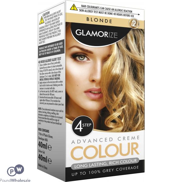 Blonde Permanent Hair Colour No.2