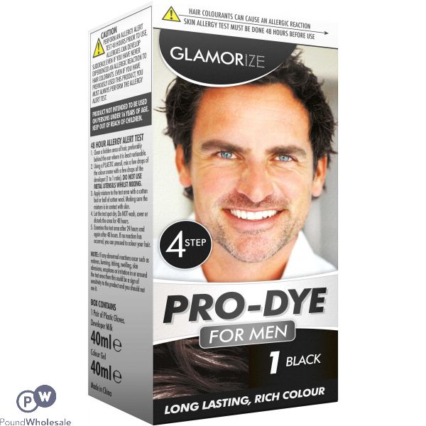 Mens Permanent Black Pro-dye No.1