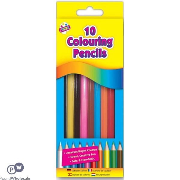 Artbox Assorted Colouring Pencils 10 Pack