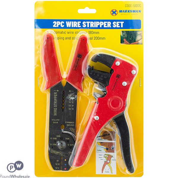 Marksman Wire Stripper Set 2pc