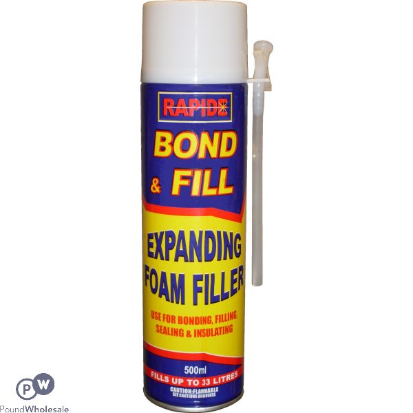 Bond & Fill Expanding Foam Filler 500ml