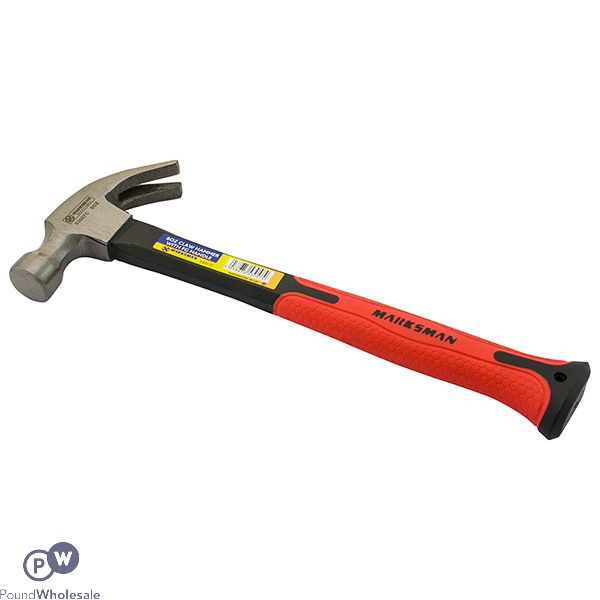 Marksman Fibreglass Handle Claw Hammer 8oz