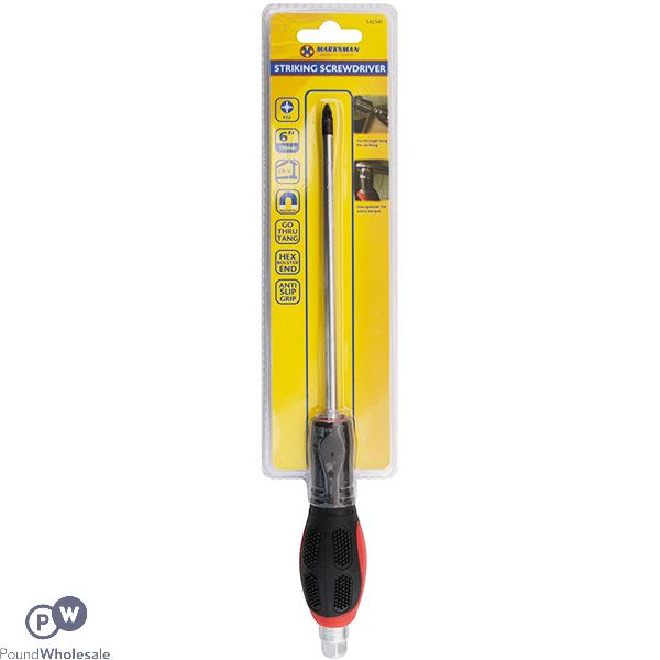 Marksman Striking Pozi Screwdriver 15cm