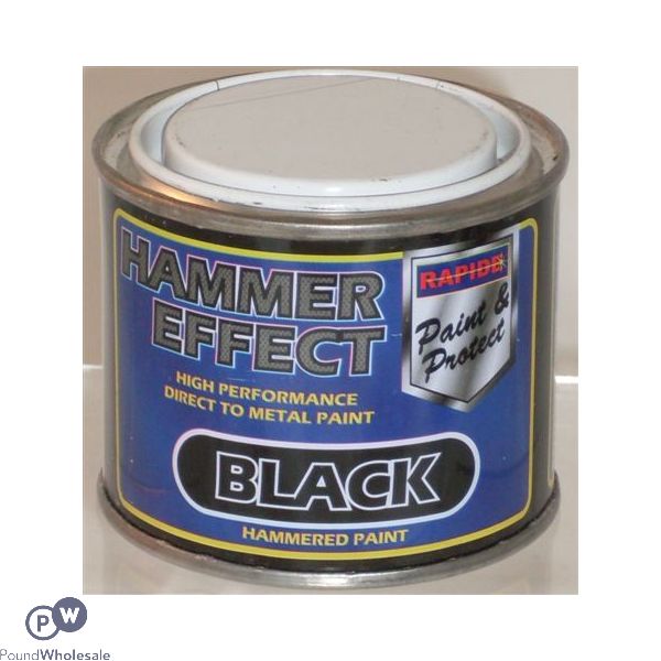 Rapide Hammer Paint Black 170ml