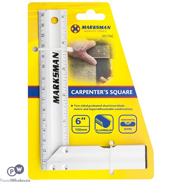 Marksman Carpenter's Square 15cm