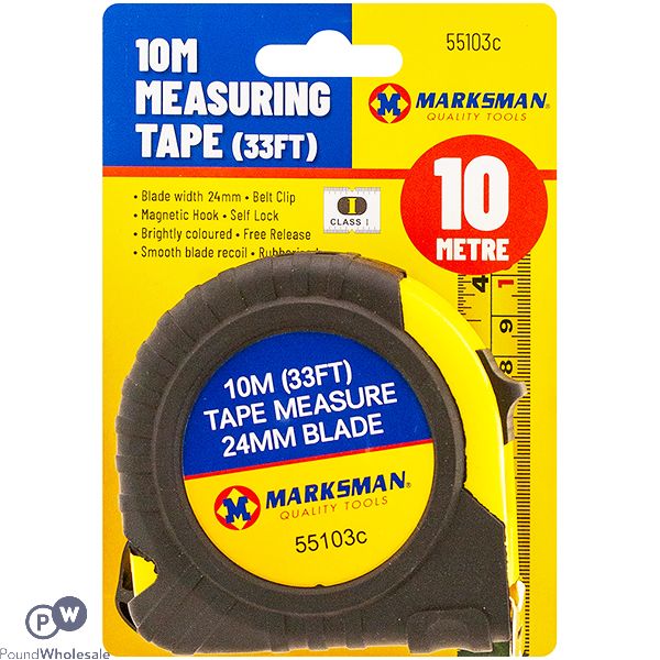 MARKSMAN MEASURING TAPE 10M