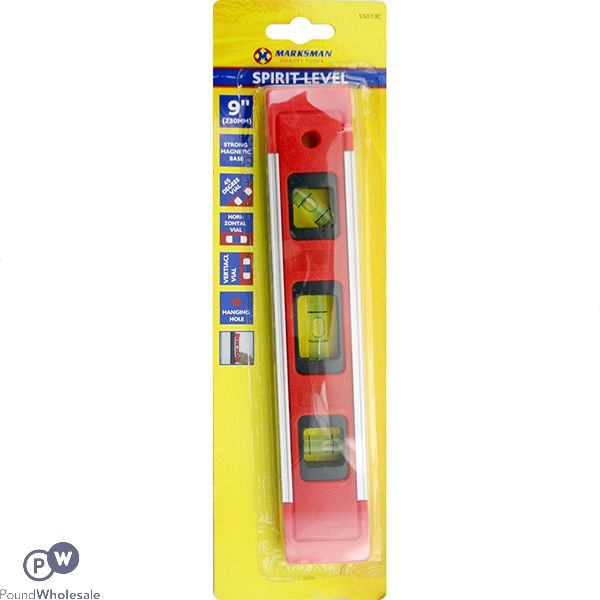 MARKSMAN SPIRIT LEVEL 9"