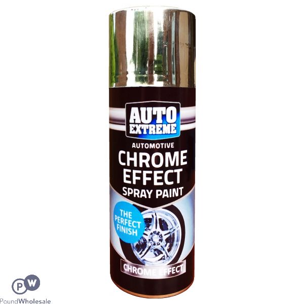 Auto Extreme Automotive Chrome Effect Spray Paint 200ml