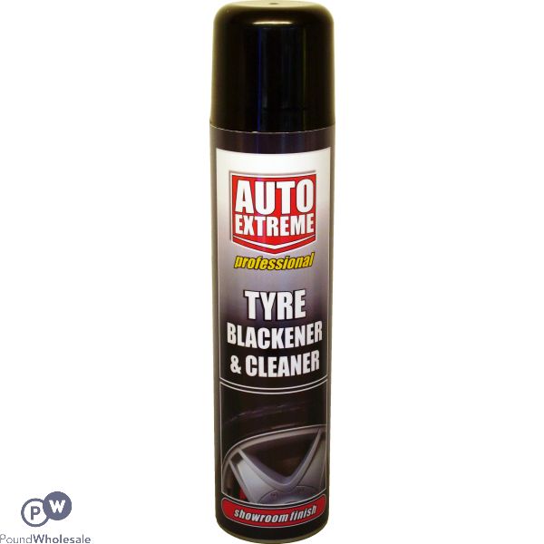 Auto Extreme Professional Tyre Blackener And Cleaner Spray 300ml