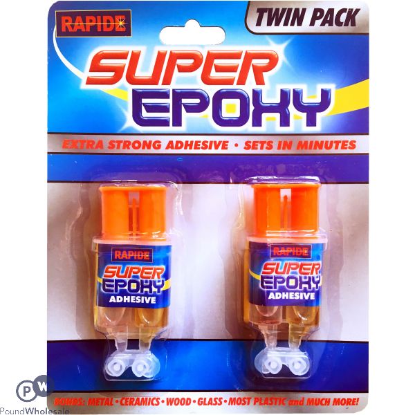 Super Epoxy Adhesive Twin Pack 