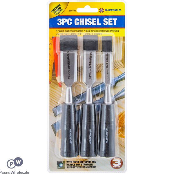 3pc CHISEL SET 