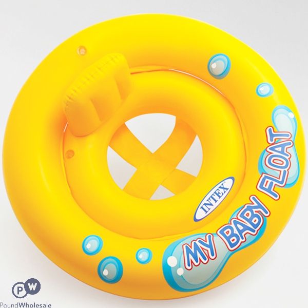 Intex My Baby Float Yellow 67cm Diameter