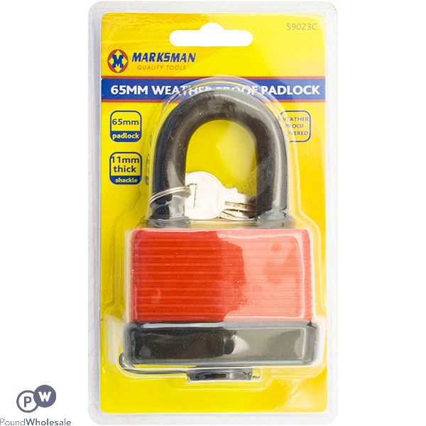 Marksman Weatherproof Padlock 60mm