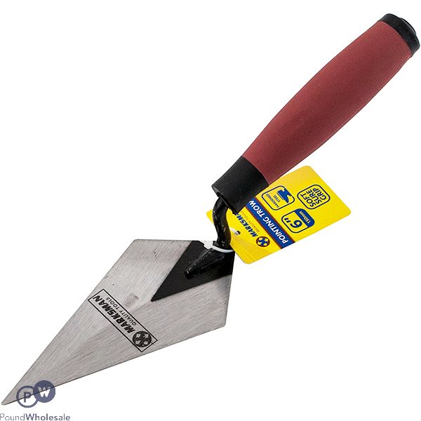 Marksman Soft Grip Pointing Trowel 6"