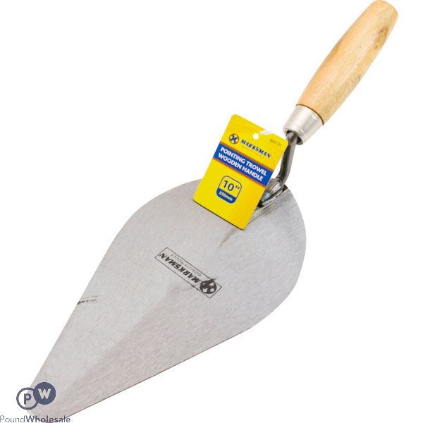 Marksman Pointing Trowel Wooden Handle 10"