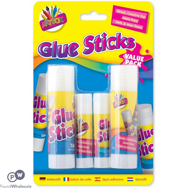 ARTBOX GLUE STICKS 4 PACK