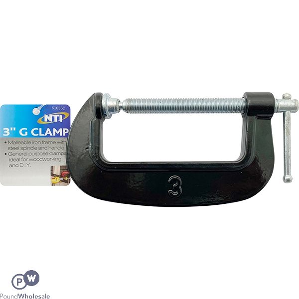 Iron G Clamp 3"