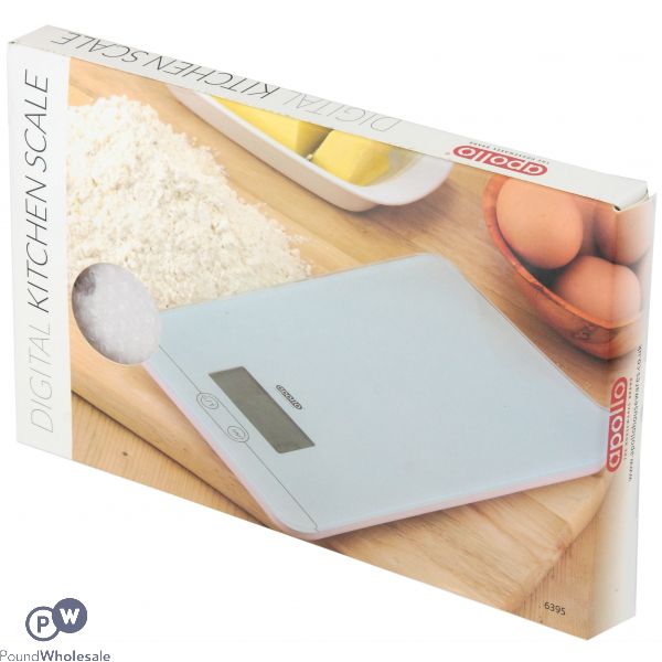 Apollo Digital Kitchen Scale White