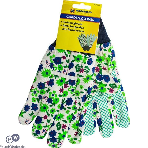 MARKSMAN COTTON GARDEN GLOVES