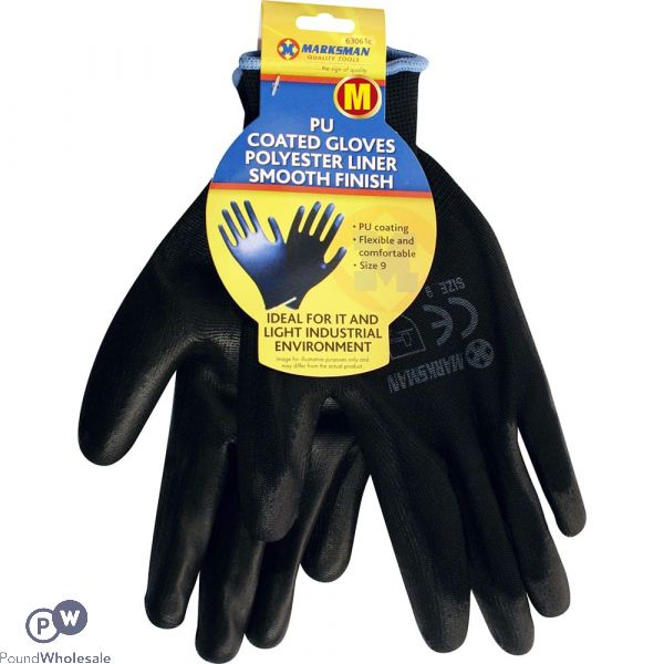 Marksman PU Coated Work Gloves Medium