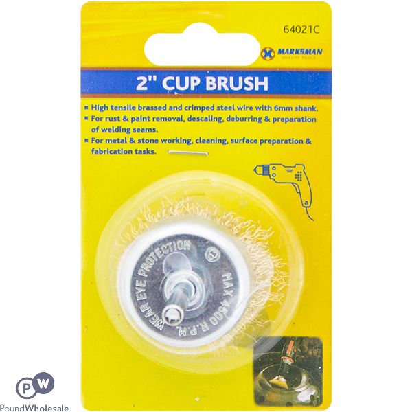 Marksman Crimped Cup Wheel Brushes 2"