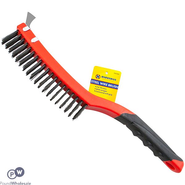 Marksman 3 X 19 Row Steel Wire Brush