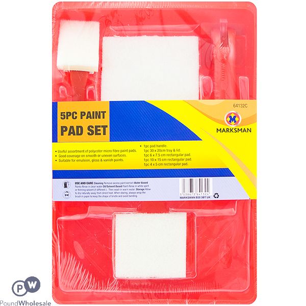 Marksman Paint Pad Set 5pc