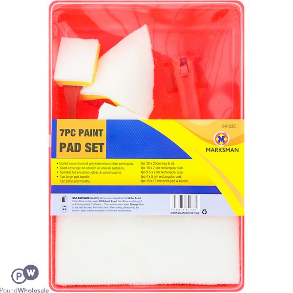 Marksman Paint Pad Set 7pc