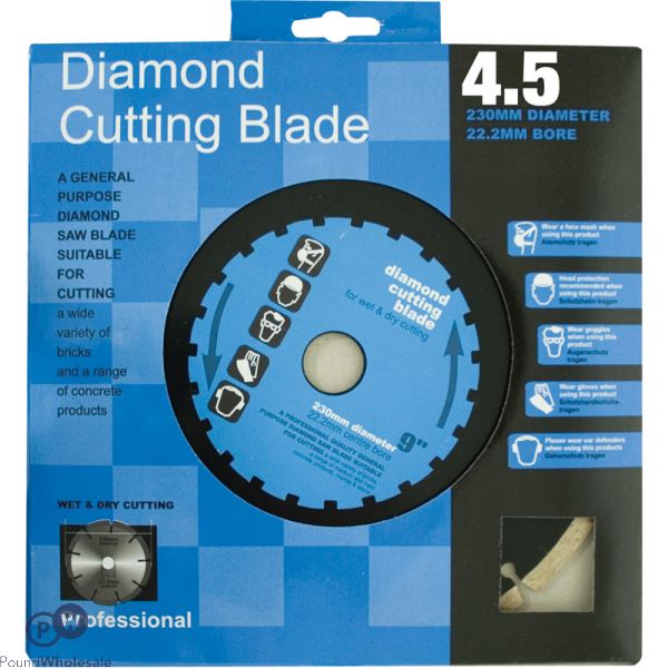 Diamond Cutting Disc Blade 4.5" 