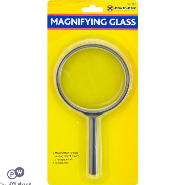 MARKSMAN MAGNIFYING GLASS 9CM