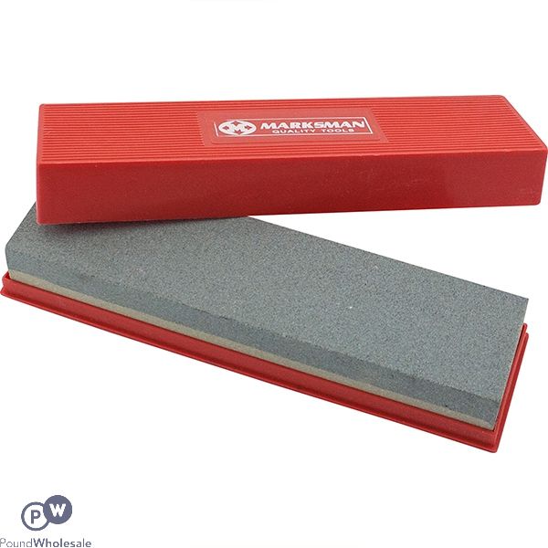 MARKSMAN SHARPENING STONE & BOX SET 8"