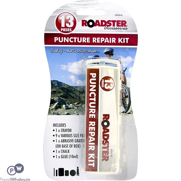 ROADSTER PUNCTURE REPAIR KIT 13PC