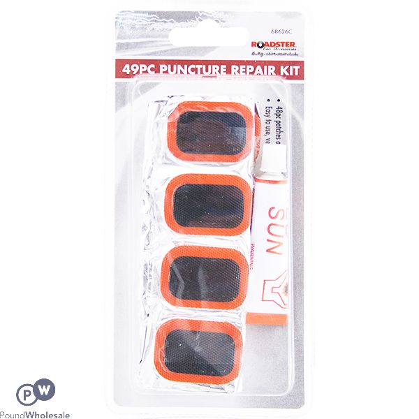 ROADSTER PUNCTURE REPAIR KIT 49PC