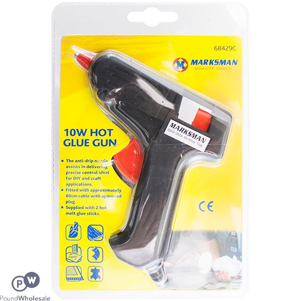 MARKSMAN HOT GLUE GUN 10W