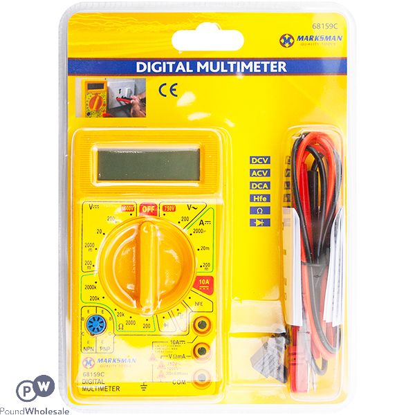 Marksman Digital Multimeter Tester