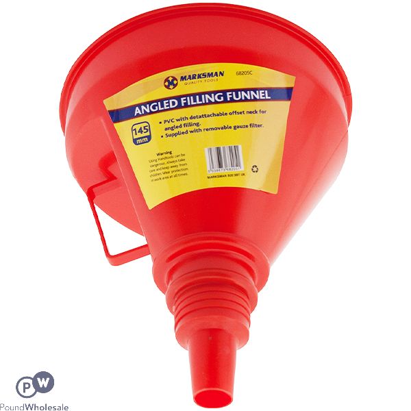 Marksman Angled Pvc Filling Funnel 145mm