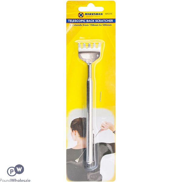 MARKSMAN EXTENDABLE TELESCOPIC BACK SCRATCHER 506MM